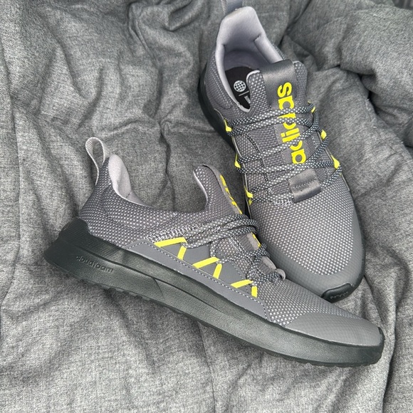 adidas light racer adapt slip-on gray sneakers. New. Size 6 1/2 (women’s 8 1/2) - Picture 3 of 7